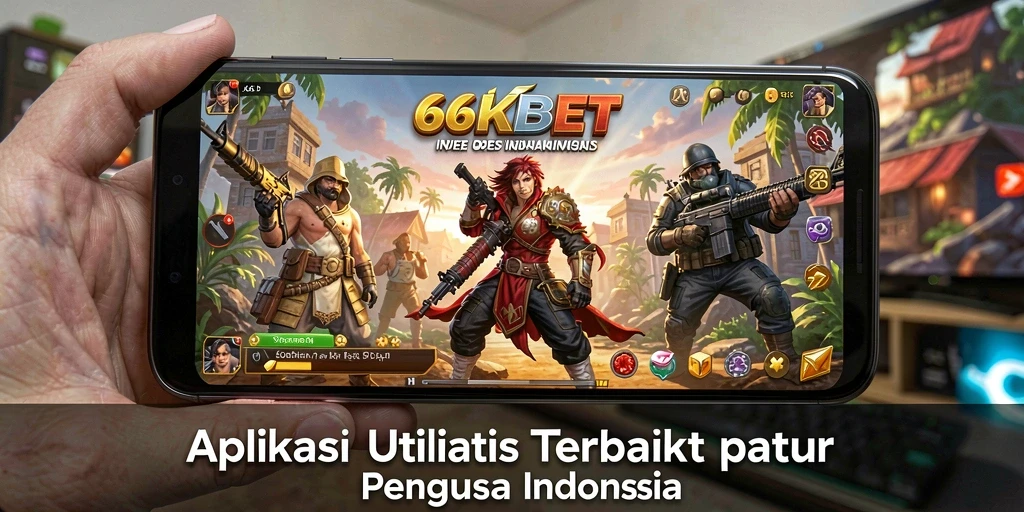 Screenshot utama 66KBET menampilkan antarmuka aplikasi yang intuitif.