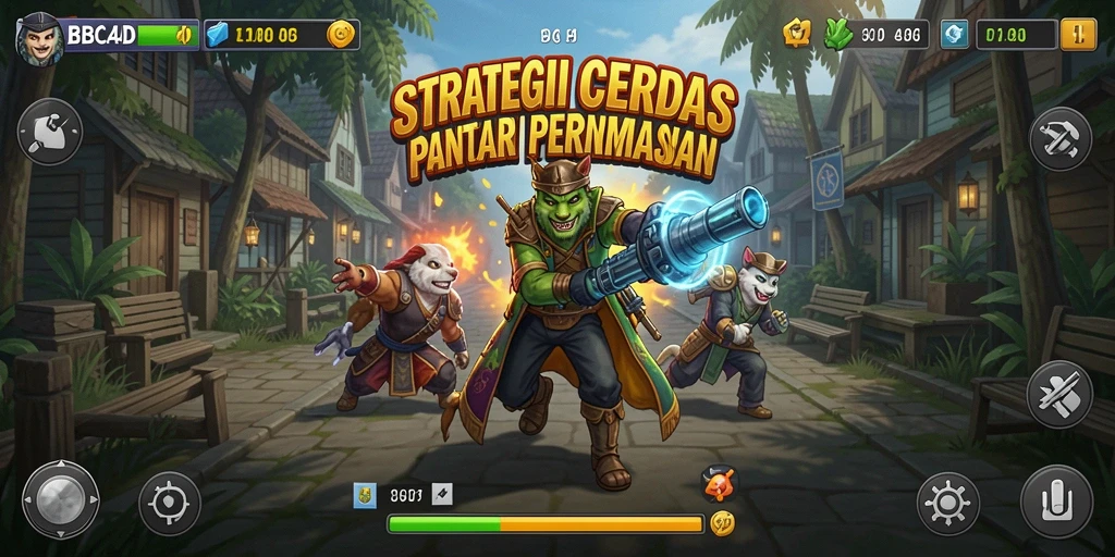 Tampilan gameplay <strong>BBCA4D</strong> yang menegangkan dan penuh strategi.