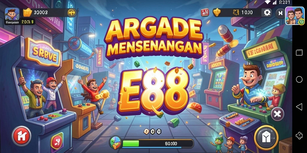 Tampilan gameplay E88 yang seru dan penuh tantangan.