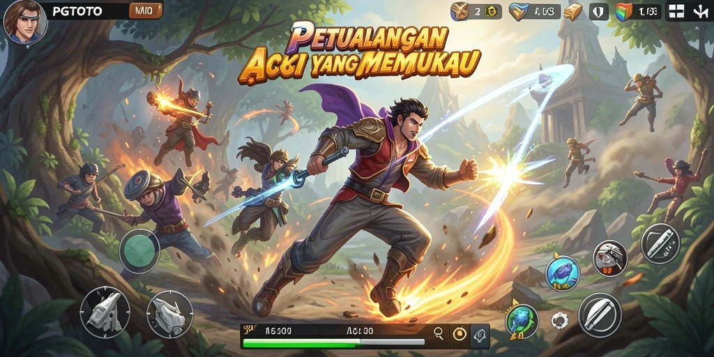 Screenshot gameplay PGTOTO menampilkan aksi menegangkan dan grafis menawan.