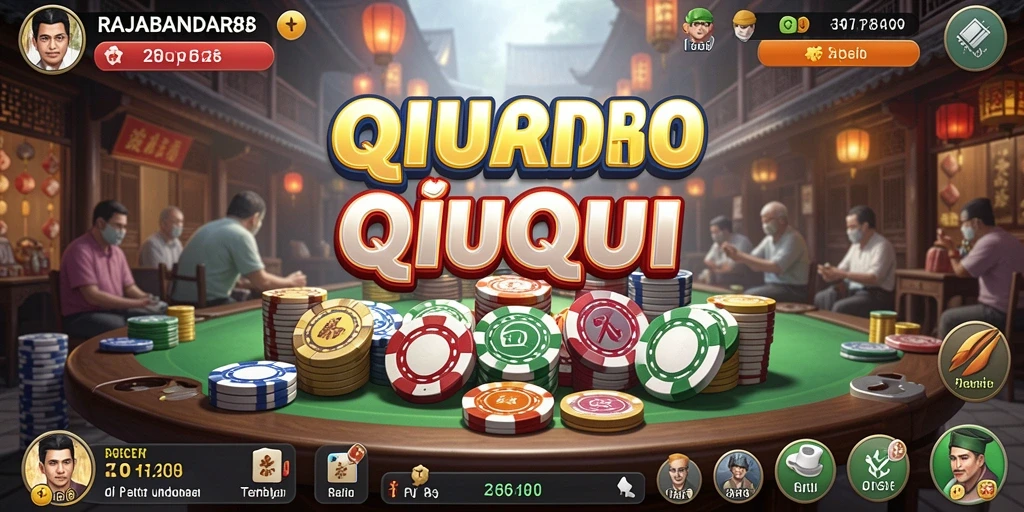 Screenshot gameplay QiuQiu yang menarik dan interaktif.