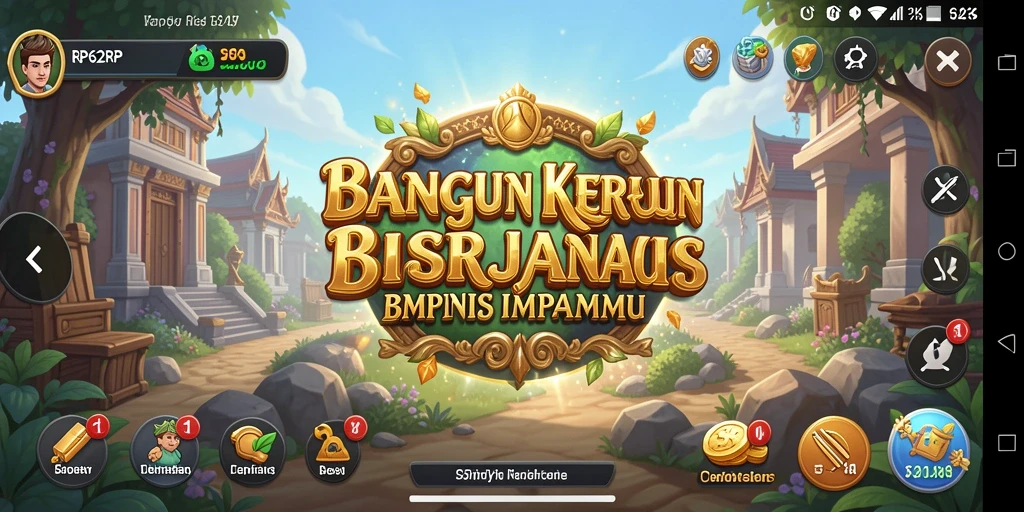 Tampilan gameplay yang seru dan menarik dari RP62RP.