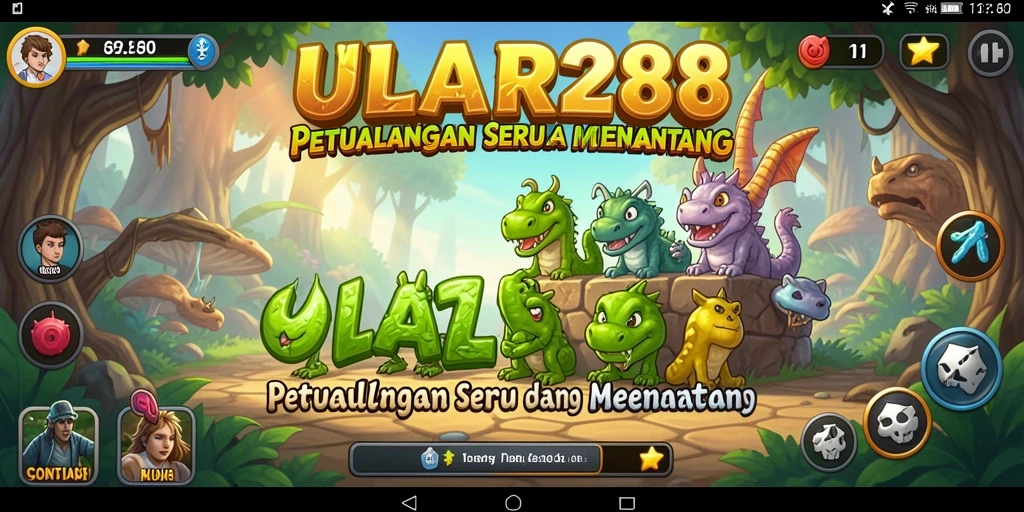 Screenshot gameplay ULAR288 yang menunjukkan petualangan seru.